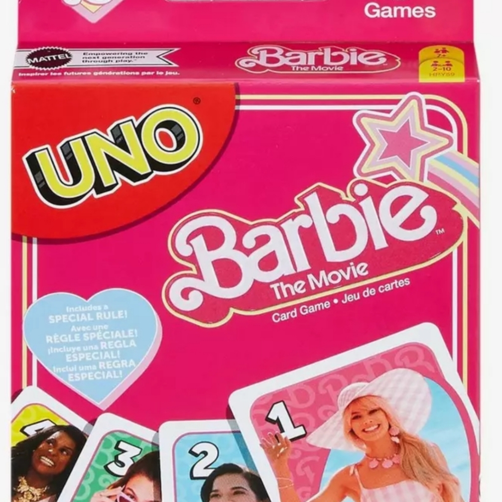 Uno cards "Barbie"